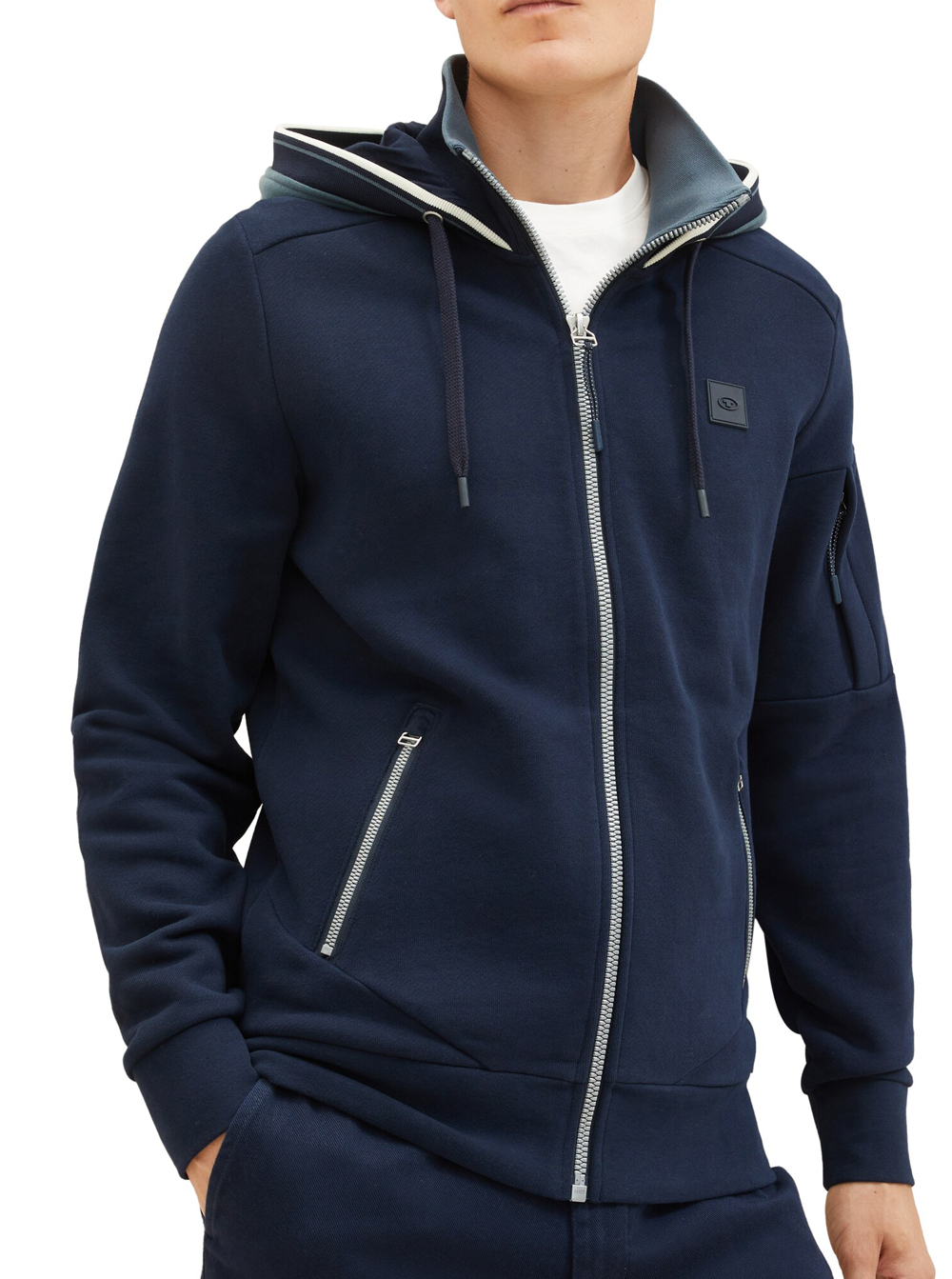 Tom Tailor Sweatjack - 1037825 - Afbeelding 1