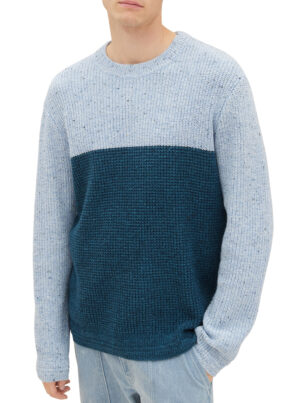 Tom Tailor Heren Ronde hals Trui - 1039672