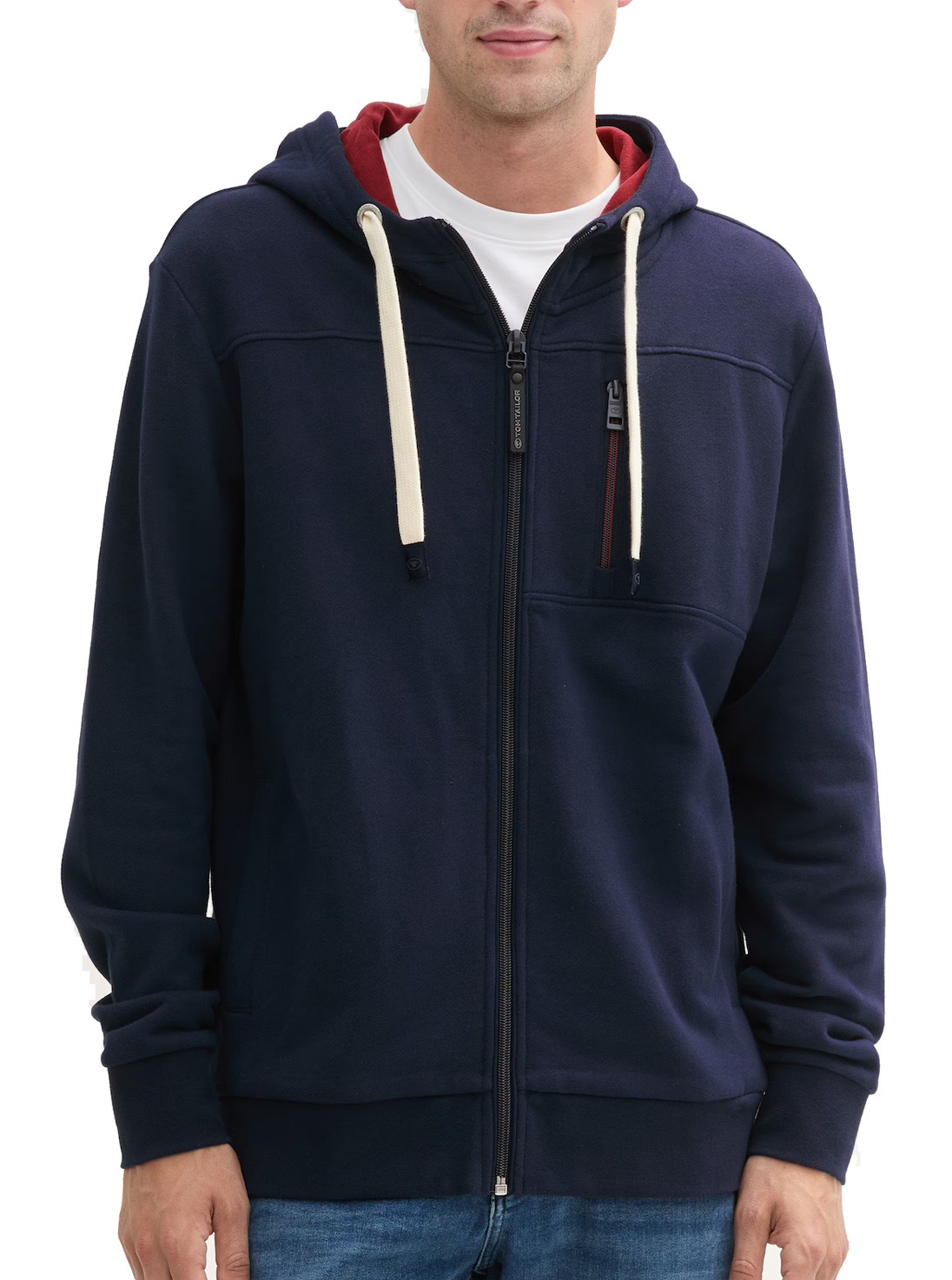 Tom Tailor Sweatvest met Capuchon - 1043281 - Afbeelding 1