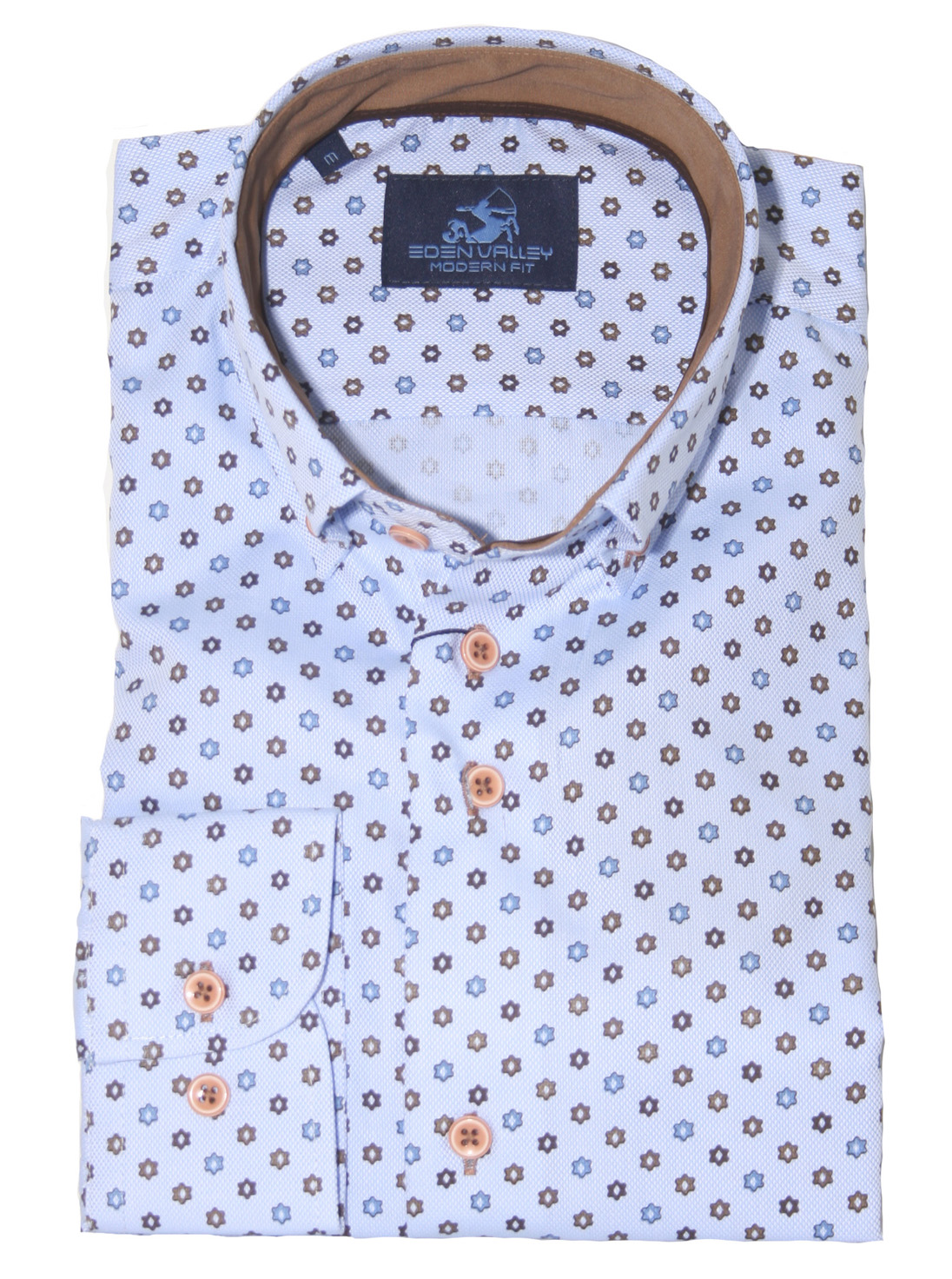Eden Valley Overhemd Lange mouw - 514963 Modern Fit - Afbeelding 1