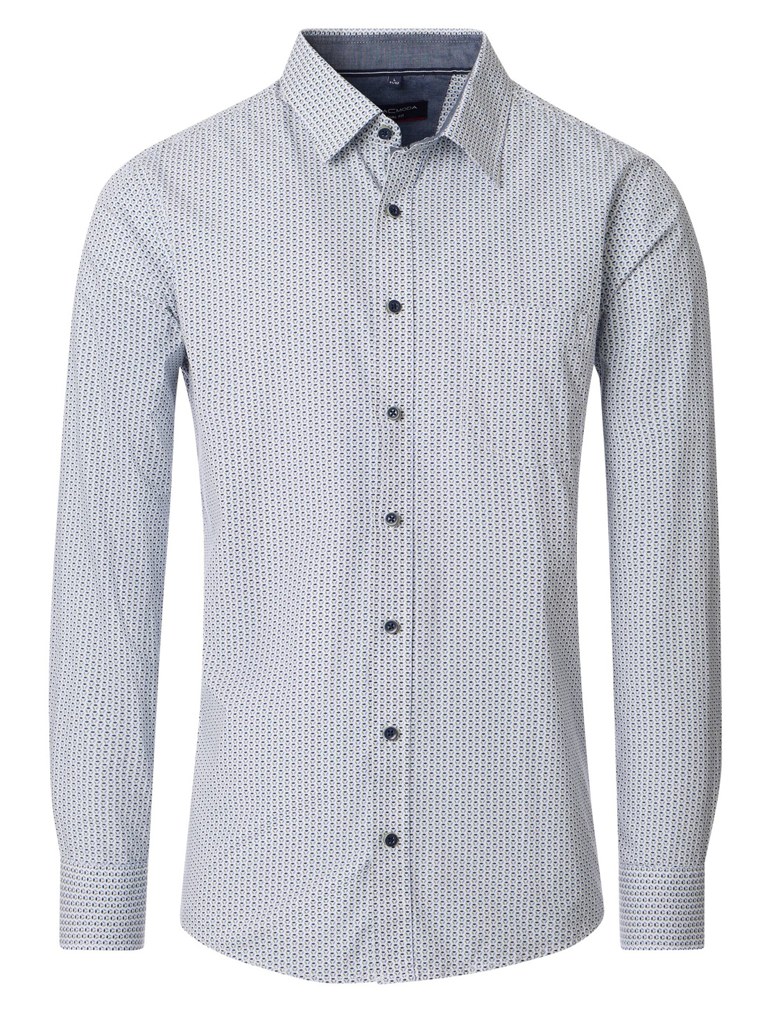 Casa Moda Minimal Print Shirt - 454484600