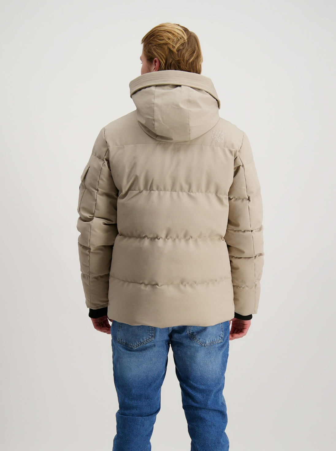 Cars Jeans Heren Zandkleurige Winterjas Camden