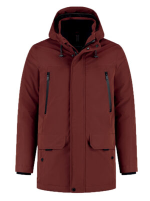 Finnmark Red Copper Winter Parka Jas - 25485 Zelby