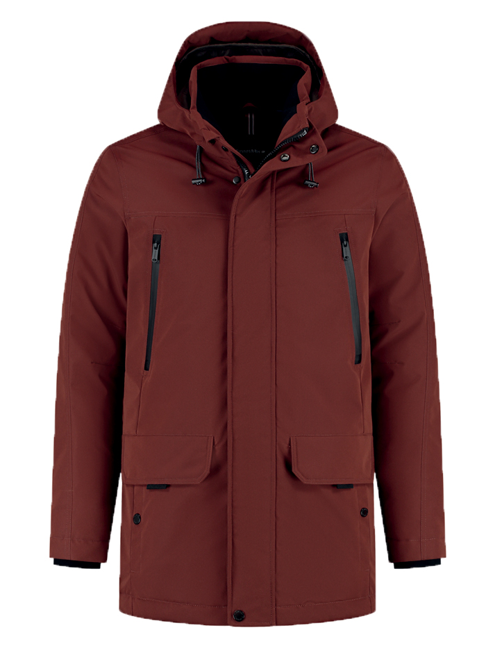 Finnmark Red Copper Winter Parka Jas - 25485 Zelby