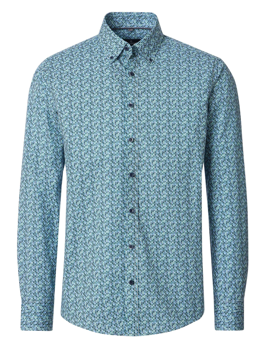 Casa Moda Overhemd met print - 126132050
