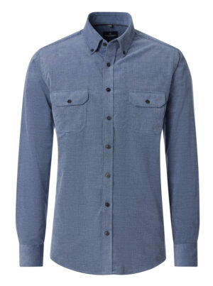 Casa Moda Blauw Overhemd - 126132040