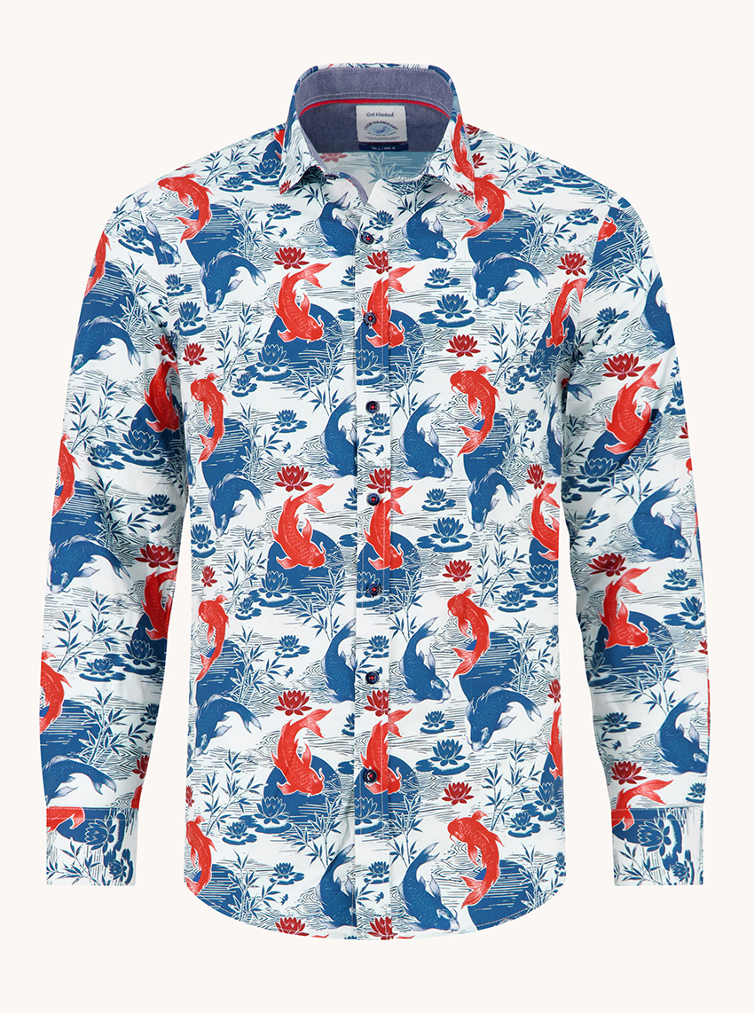 A Fish Named Fred Lange mouw shirt - 34.001 Koi Kaper - Afbeelding 1