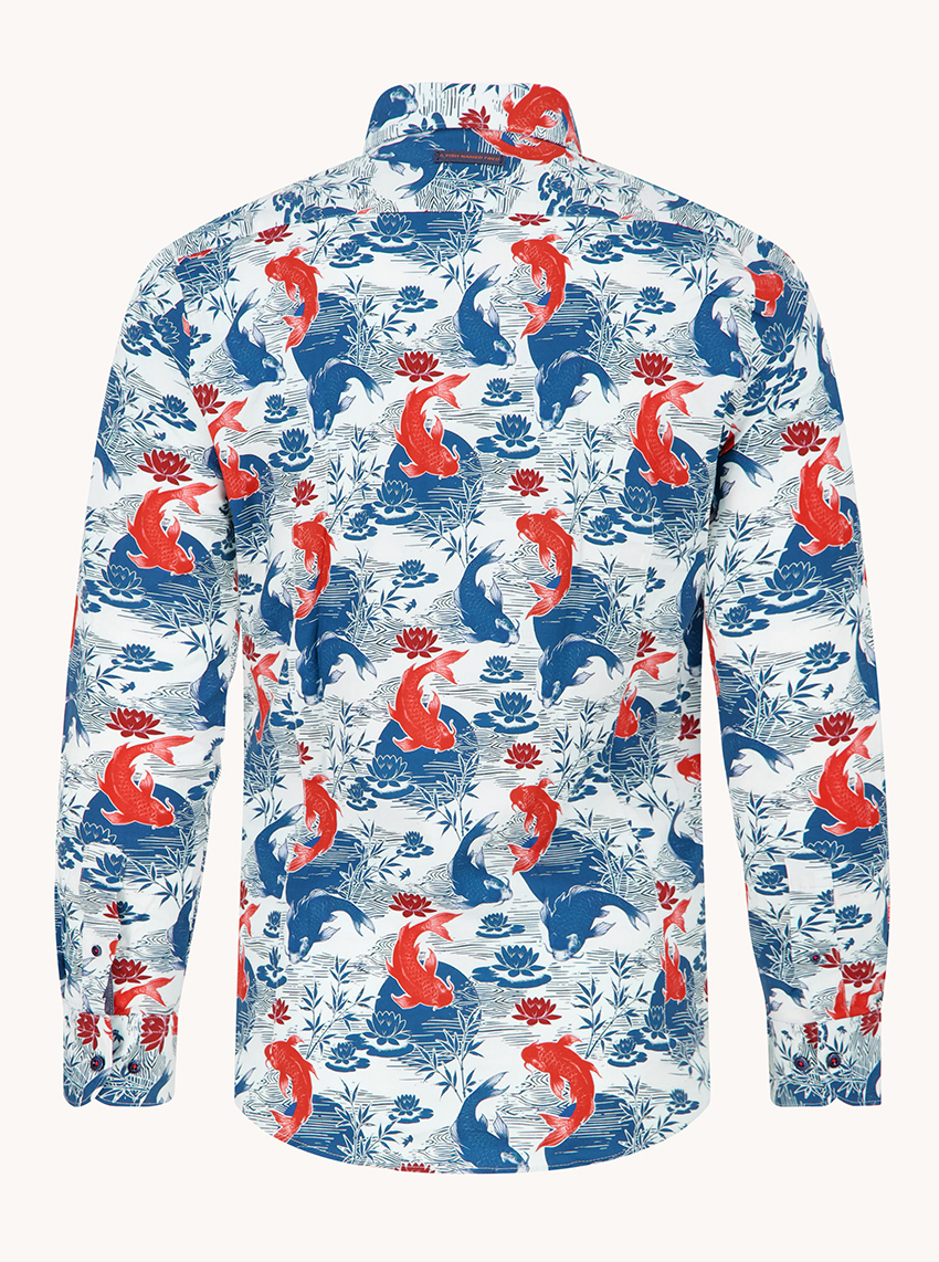 A Fish Named Fred Lange mouw shirt - 34.001 Koi Kaper - Afbeelding 2