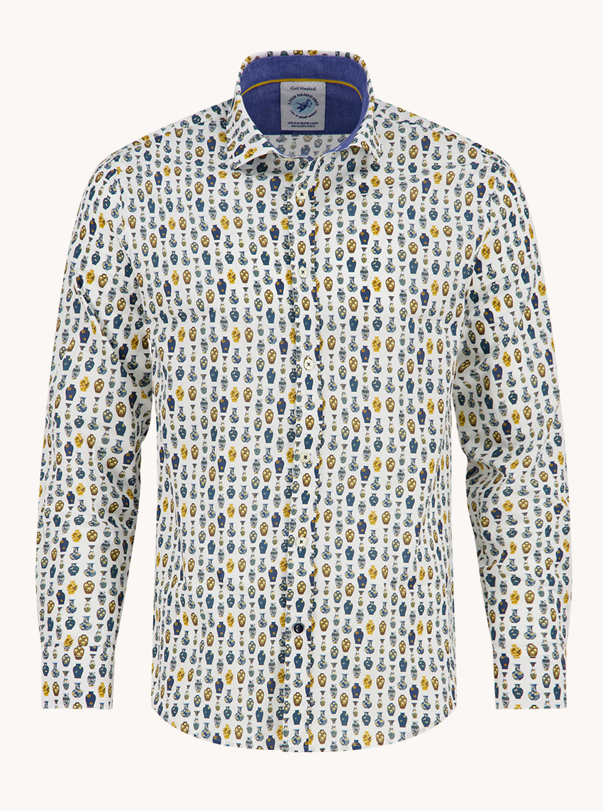 A Fish Named Fred Lange mouw Shirt - 34.016 Vase - Afbeelding 1