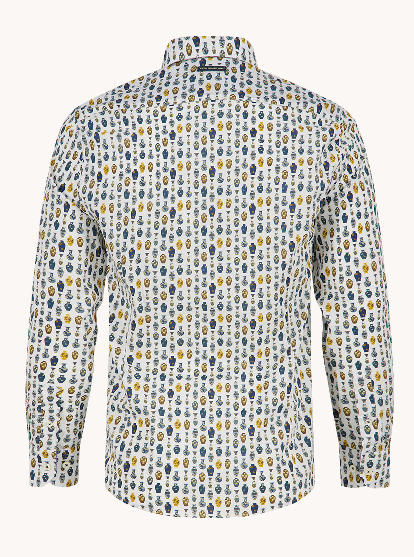 A Fish Named Fred Lange mouw Shirt - 34.016 Vase - Afbeelding 2