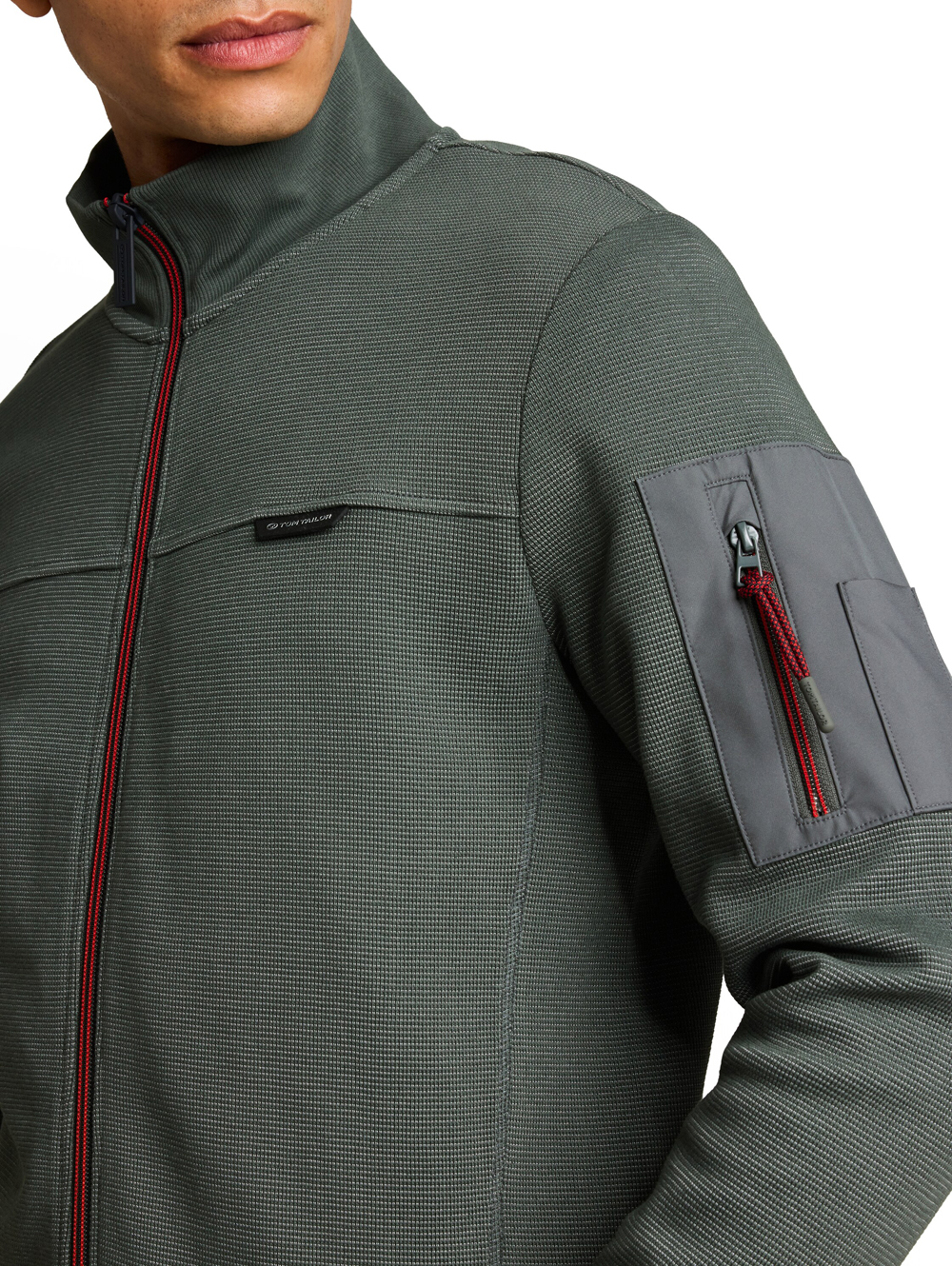 Tom Tailor Groen Sweatvest - 1052658