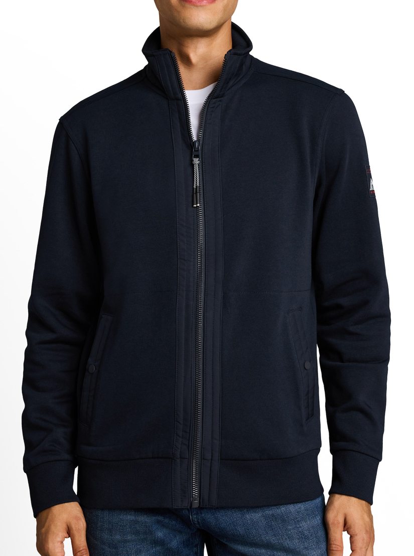 Tom Tailor Donkerblauw Sweatvest - 1052692 - Afbeelding 1