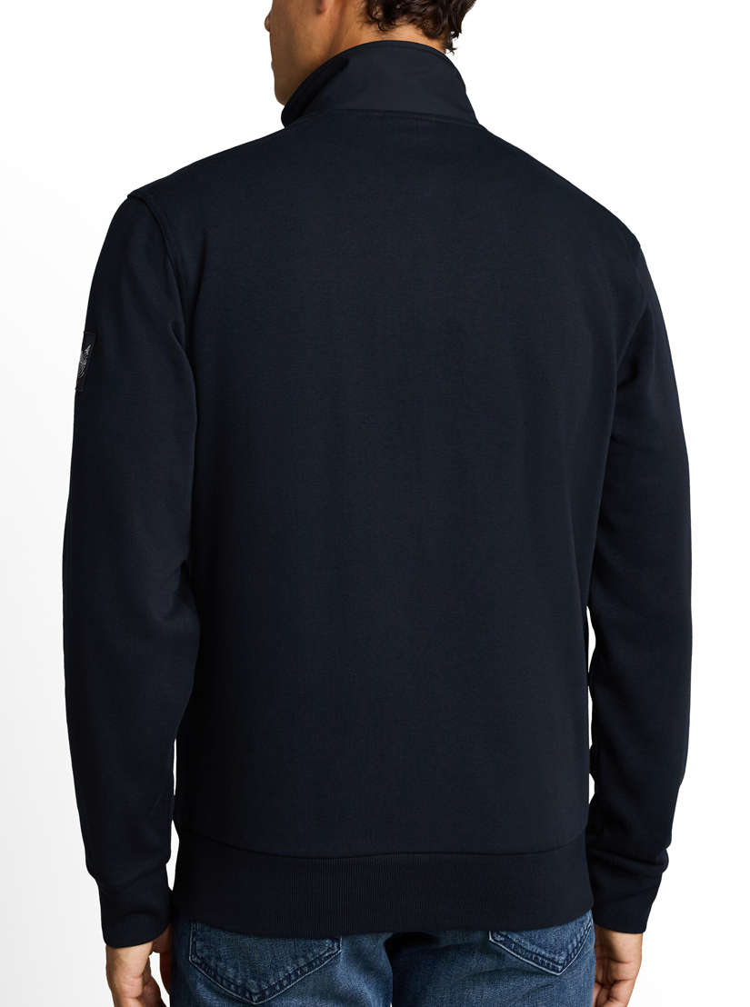 Tom Tailor Donkerblauw Sweatvest - 1052692 - Afbeelding 3