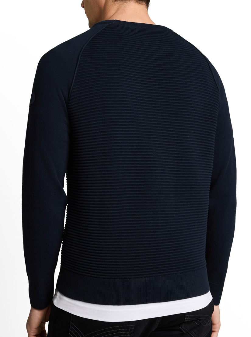 Tom Tailor Blauwe Ronde hals Trui - 1052235 - Afbeelding 3