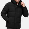 Cars Jeans Zwarte Winterjas - Jaxham - 6025701 - Thumbnail Image 1