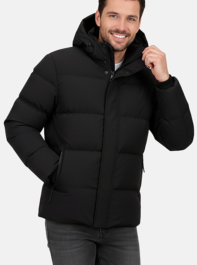 Cars Jeans Zwarte Winterjas - Jaxham - 6025701 - Afbeelding 1