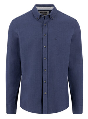 Fynch Hatton Blauw Overhemd - 1610-8870