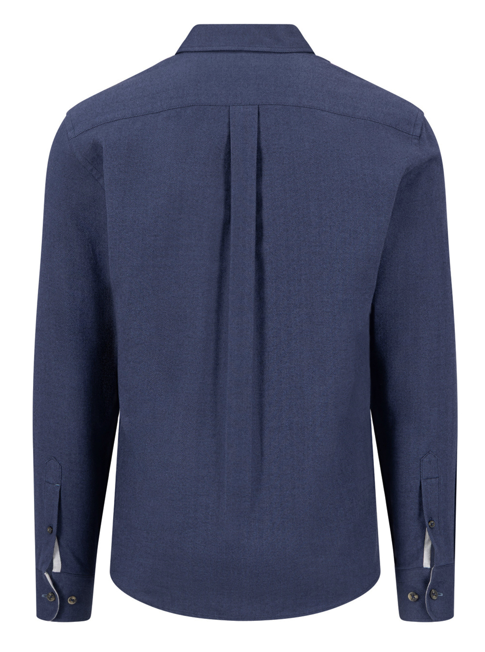 Fynch Hatton Blauw Overhemd - 1610-8870 - Afbeelding 3