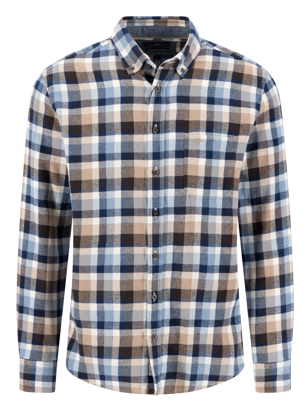 Fynch Hatton Casual Geruit Overhemd - 1610-6310 - Afbeelding 1