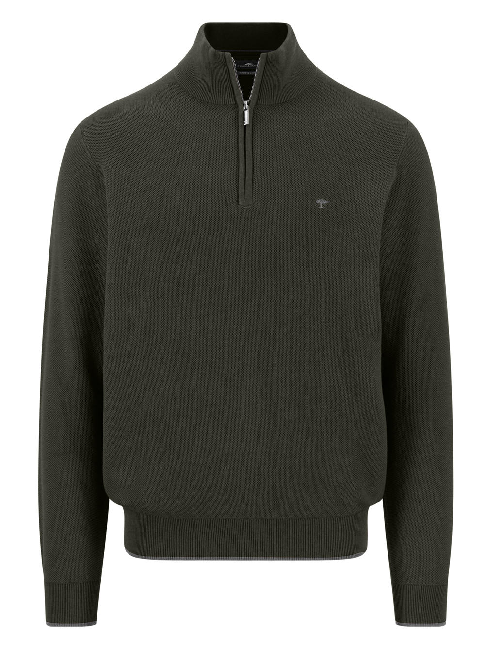 Fynch Hatton Basic Half-zip trui - 1614-222 - Afbeelding 1