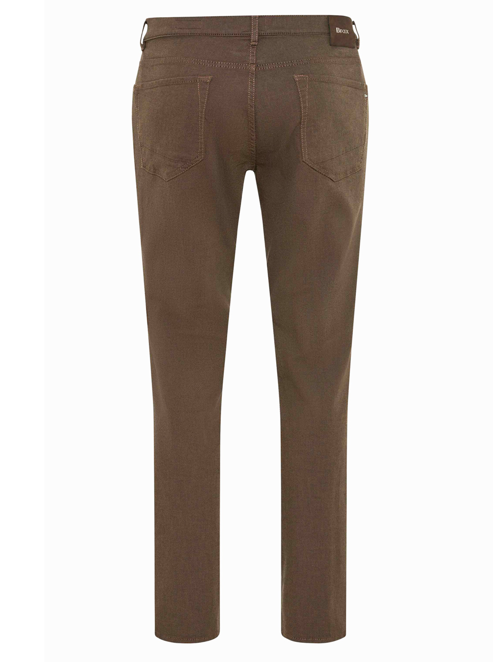 Brax Bruine Katoenen Heren Broek - 07-3103 Chuck