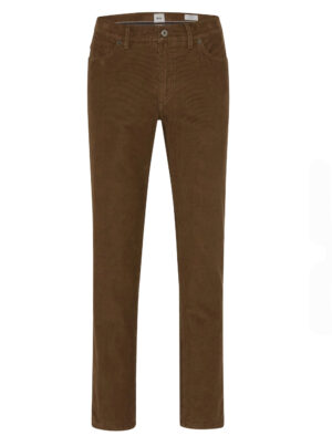 Brax Modern fit Bruine Ribcord Broek - 07-3733 Chuck