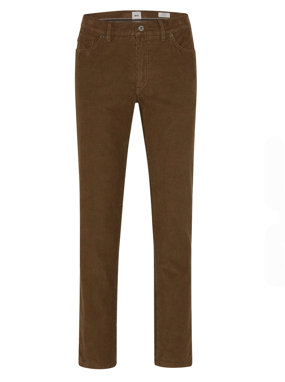 Brax Modern fit Bruine Ribcord Broek - 07-3733 Chuck