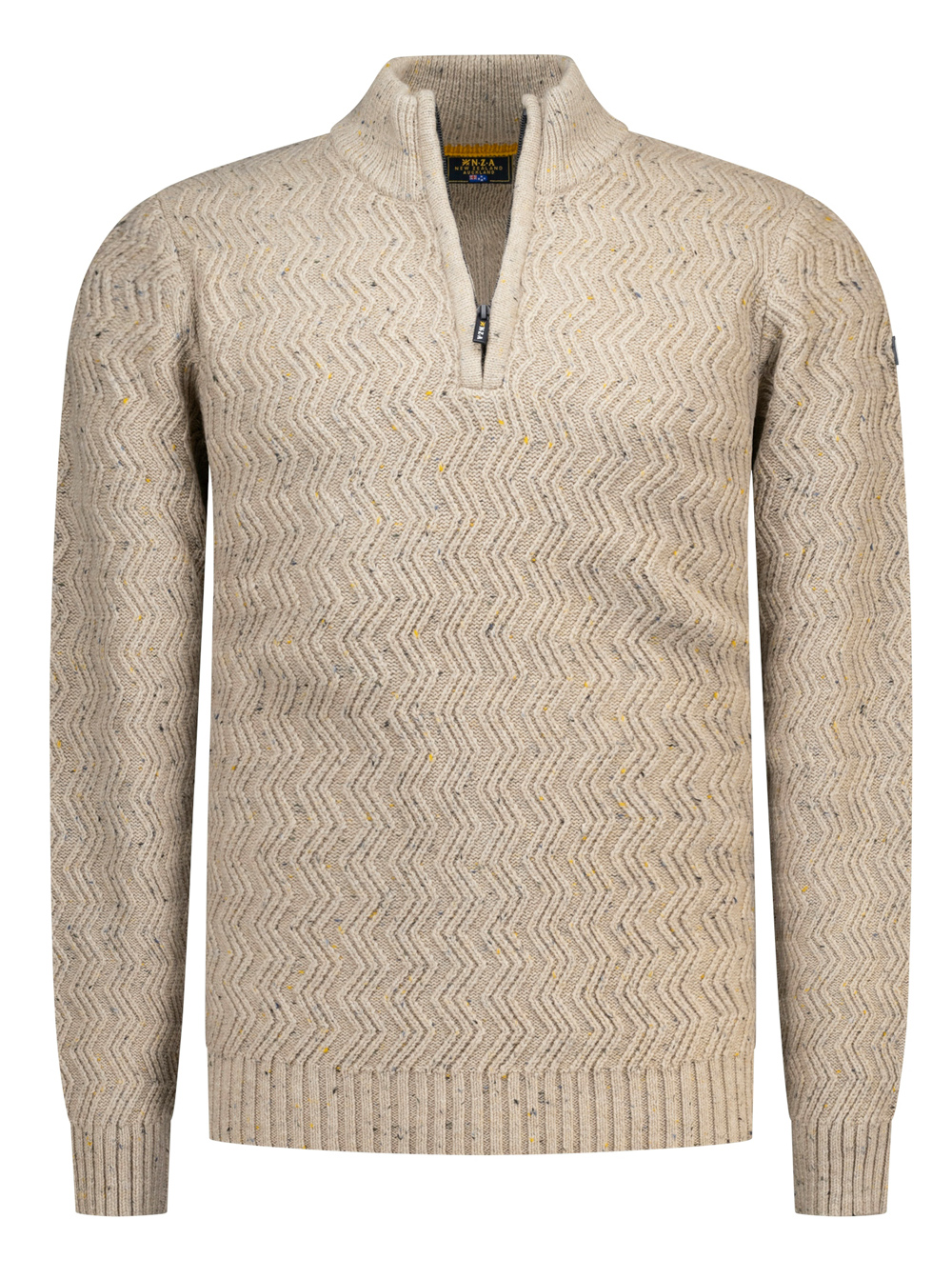 NZA Wollen Half-zip Pullover - 26HN495 - Afbeelding 1