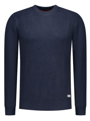 NZA Donkerblauwe Gebreide Pullover - 26HN412