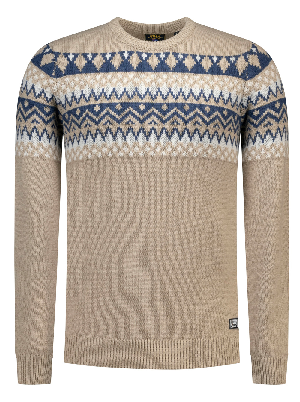 NZA Wollen Pullover met print - 26HN483