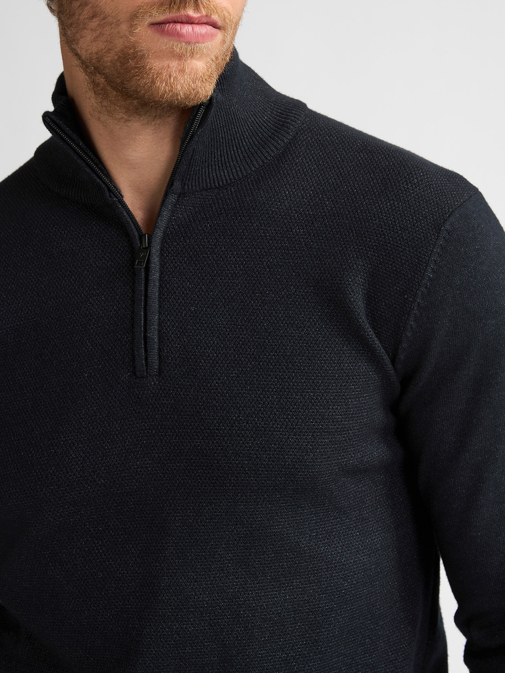 Petrol Industries HalfZip Trui - M-3060-KWC214 - Afbeelding 2