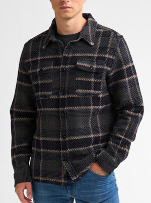 Petrol Industries Overshirt Geruit - M-3060-SIL405