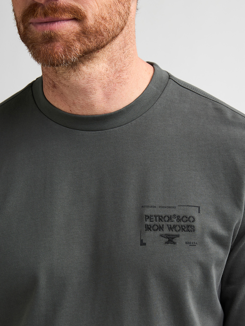 Petrol Industries Langemouw T-shirt - M-3060-TLR615 - Afbeelding 3