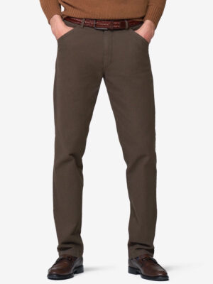 Meyer Micro Structuur Chino Broek - Chicago-5628
