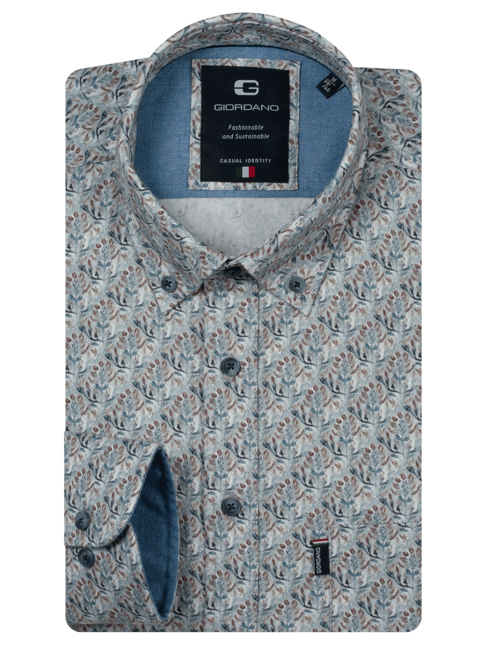 Giordano Casual Gebloemd Overhemd - 627820