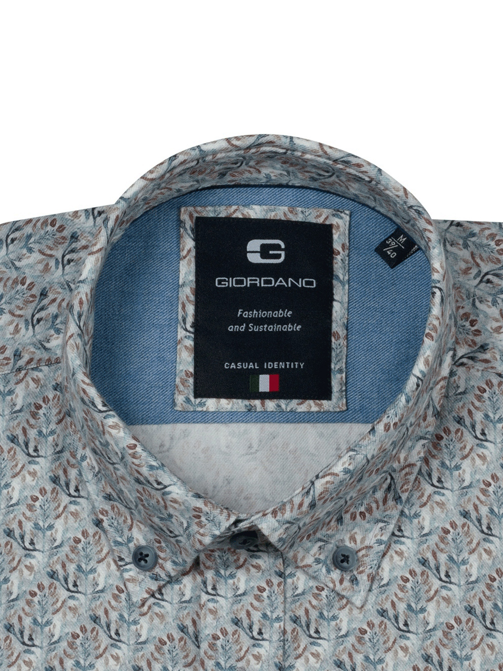Giordano Casual Gebloemd Overhemd - 627820