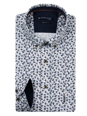 Giordano Casual Overhemd met Print - 627031
