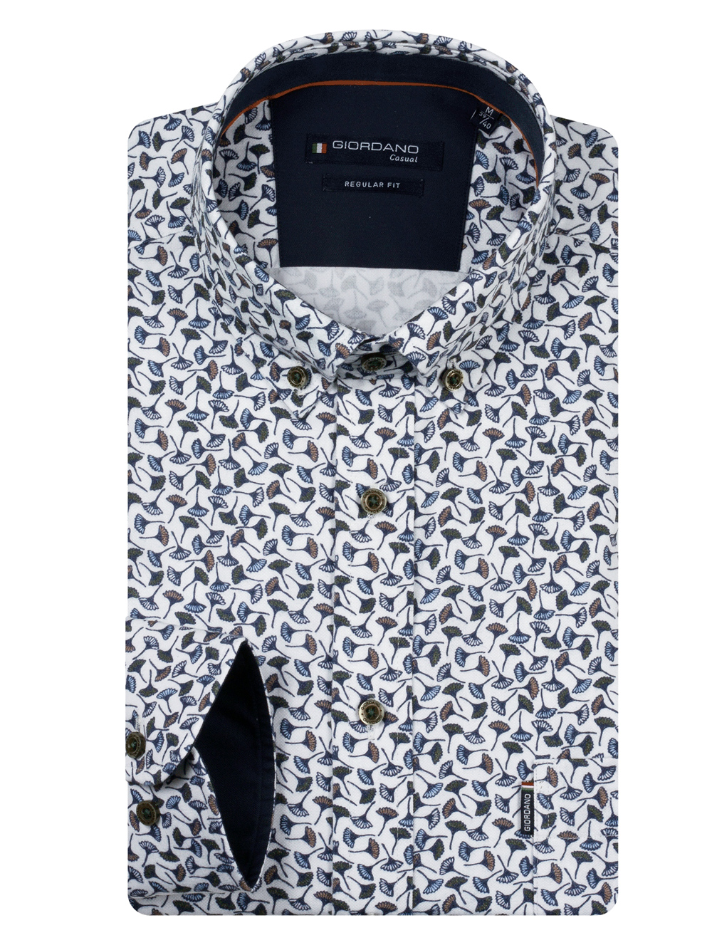 Giordano Casual Overhemd met Print - 627031