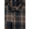 Giordano Row Twill Geruit Overhemd - 627302 - Thumbnail Image 1
