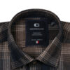 Giordano Row Twill Geruit Overhemd - 627302 - Thumbnail Image 2