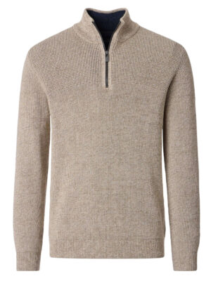 Casa Moda Heren Half-zip Trui- 126280020