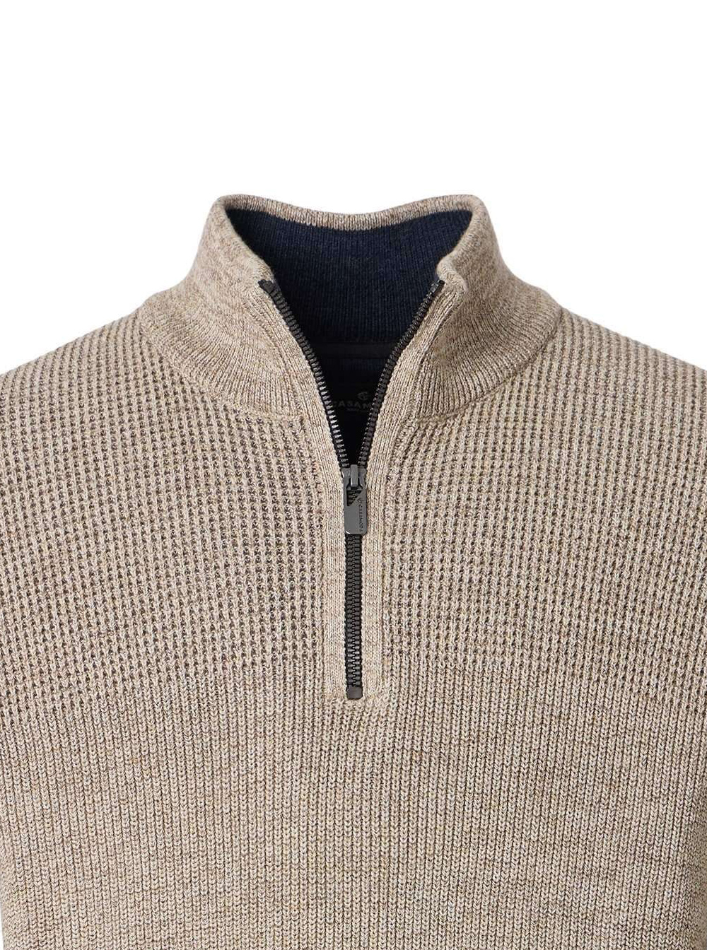 Casa Moda Heren Half-zip Trui- 126280020 - Afbeelding 2