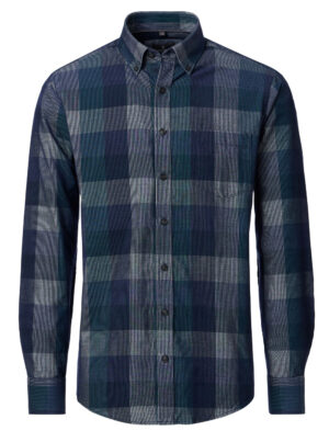 Casa Moda Casual Cord Shirt - 126132060
