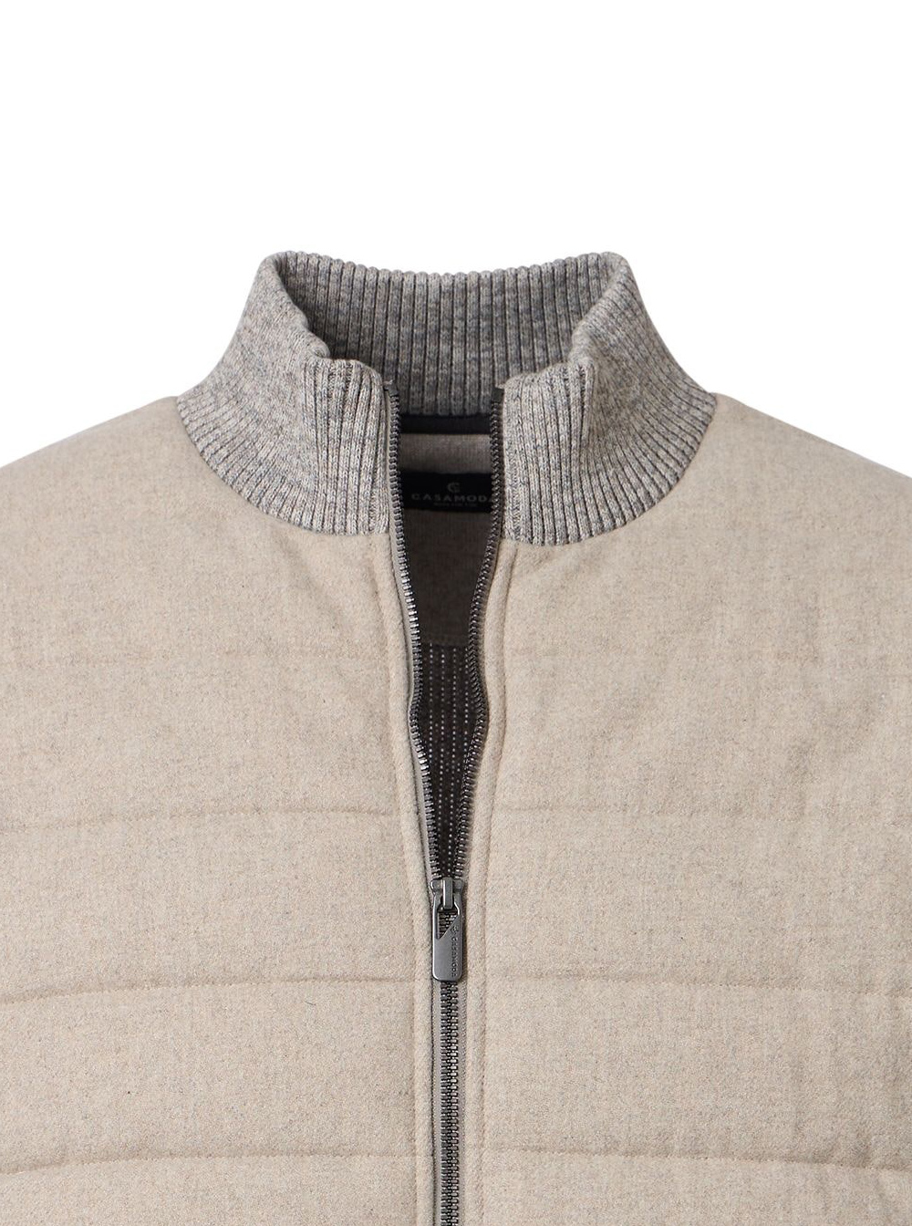 Casa Moda Licht Beige Heren Vest - 126250030 - Afbeelding 2