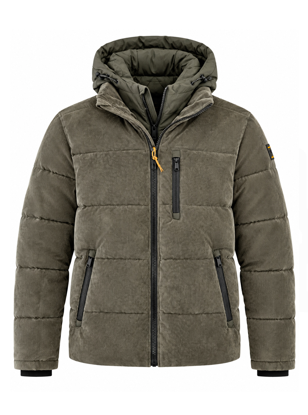 Finnmark Groene Corduroy Winterjas - 26455 Dart