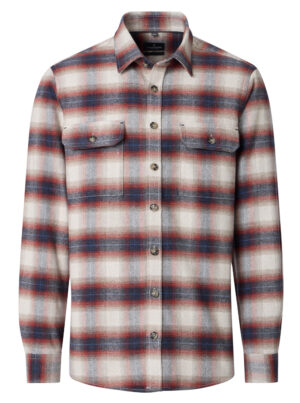 Casa Moda Geruit Overshirt - 126132260