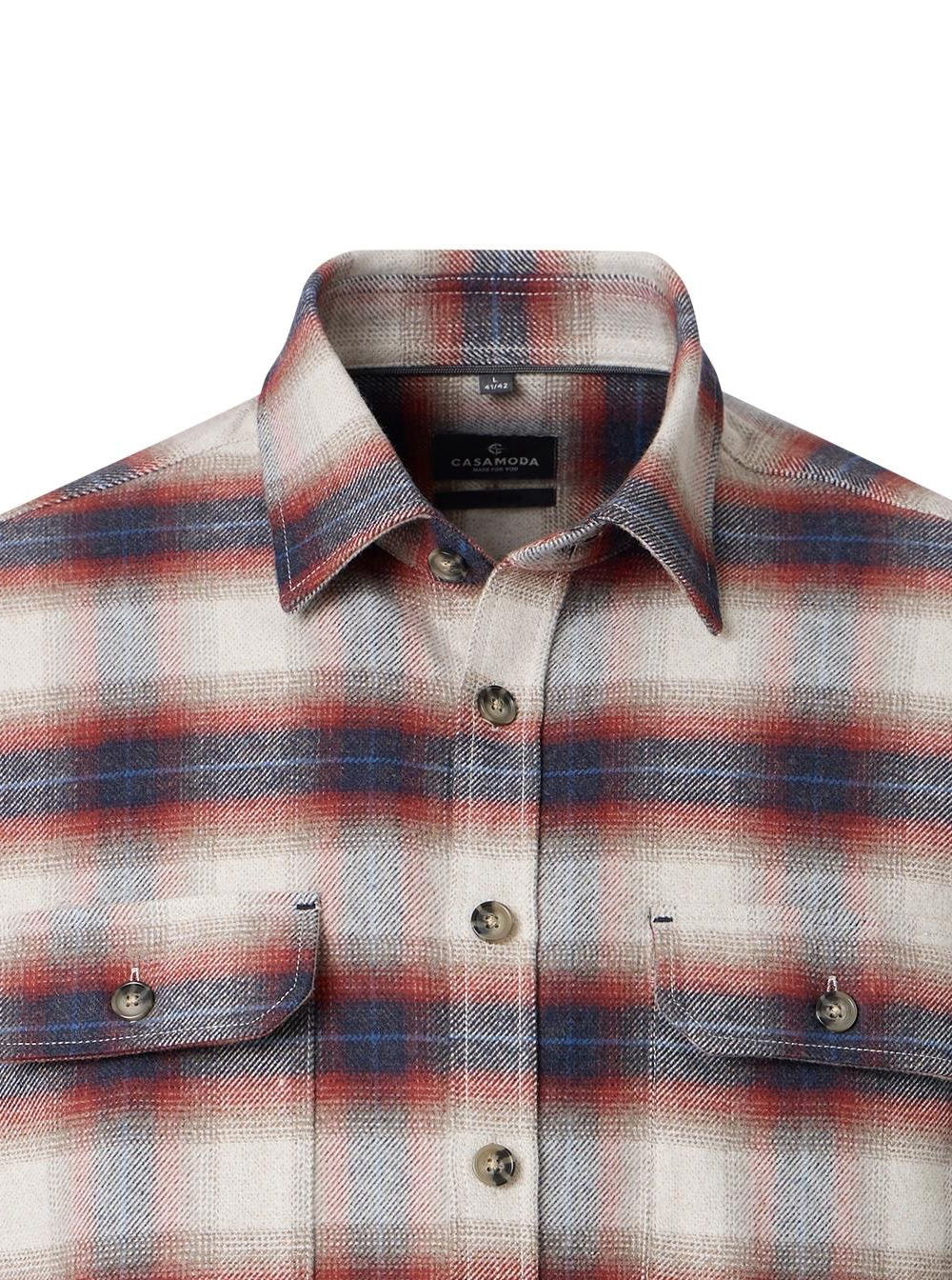 Casa Moda Geruit Overshirt - 126132260 - Afbeelding 2