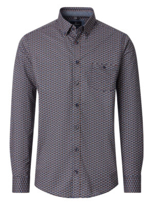 Casa Moda Lange mouw Overhemd met Print - 126132310