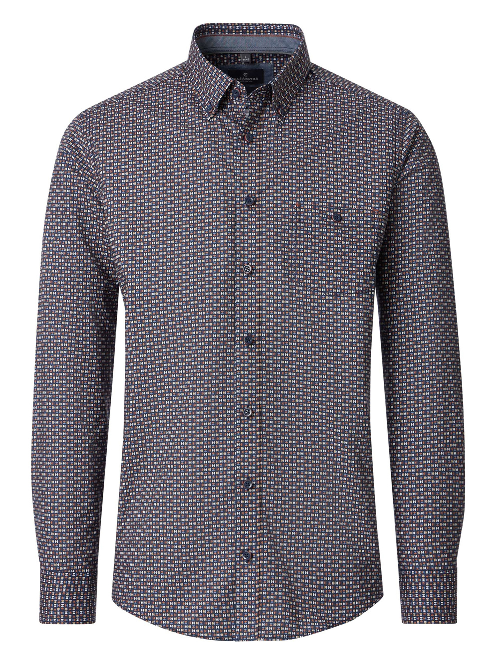 Casa Moda Lange mouw Overhemd met Print - 126132310 - Afbeelding 1