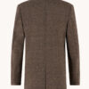 A Fish Named Fred Bruine Wollen Funnel Neck Coat - 34.165 - Thumbnail Image 2